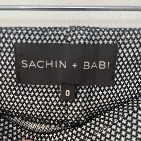 Sachin + Babi Black Lamb Leather Leggings Size 0 - Picture 8 of 13